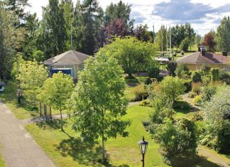 Badhusparken i Piteå Badhusparken Piteå