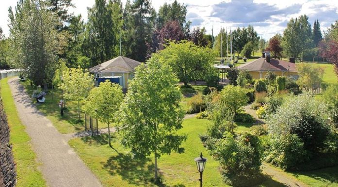 Badhusparken i Piteå Badhusparken Piteå