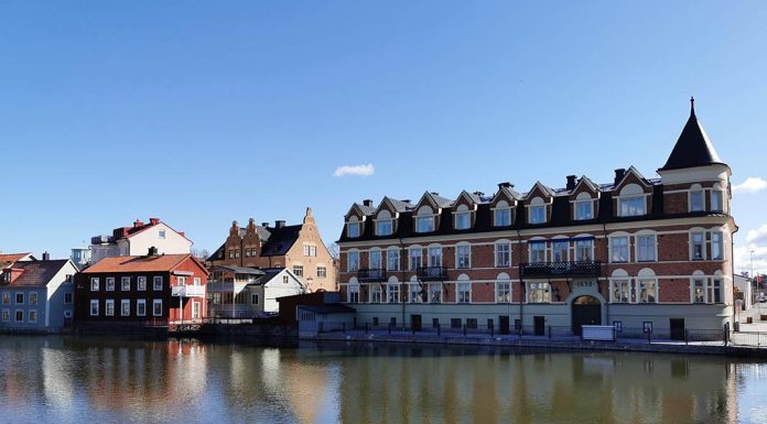 Utsikt från Fors kyrka i Eskilstuna