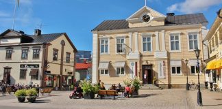 Rådhustorget i Piteå Rådhustorget i Piteå