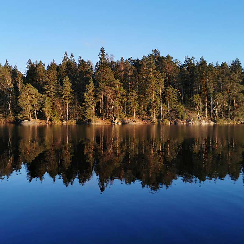 Drängsjön vid Domarudden