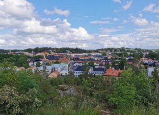 Norrtälje Vy över Norrtälje